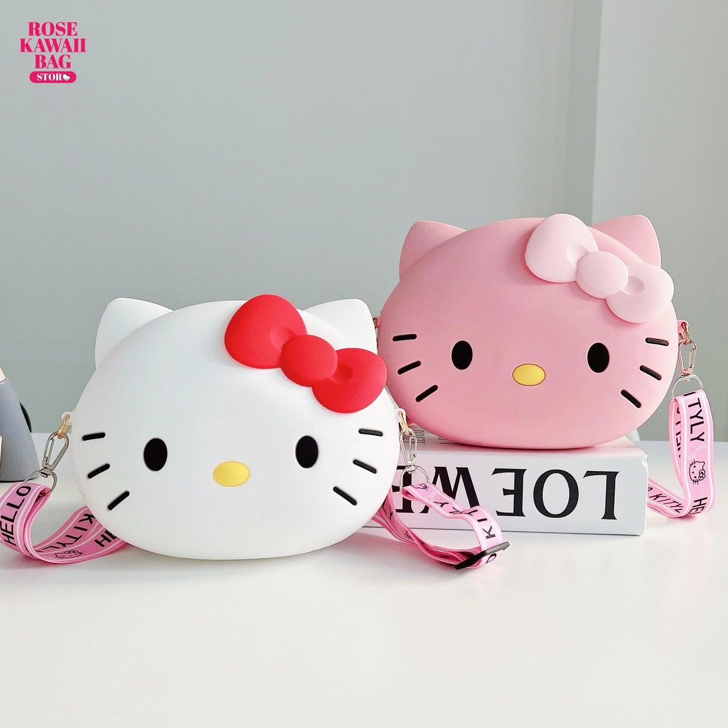 Hello Kitty Silicone Shoulder Bag