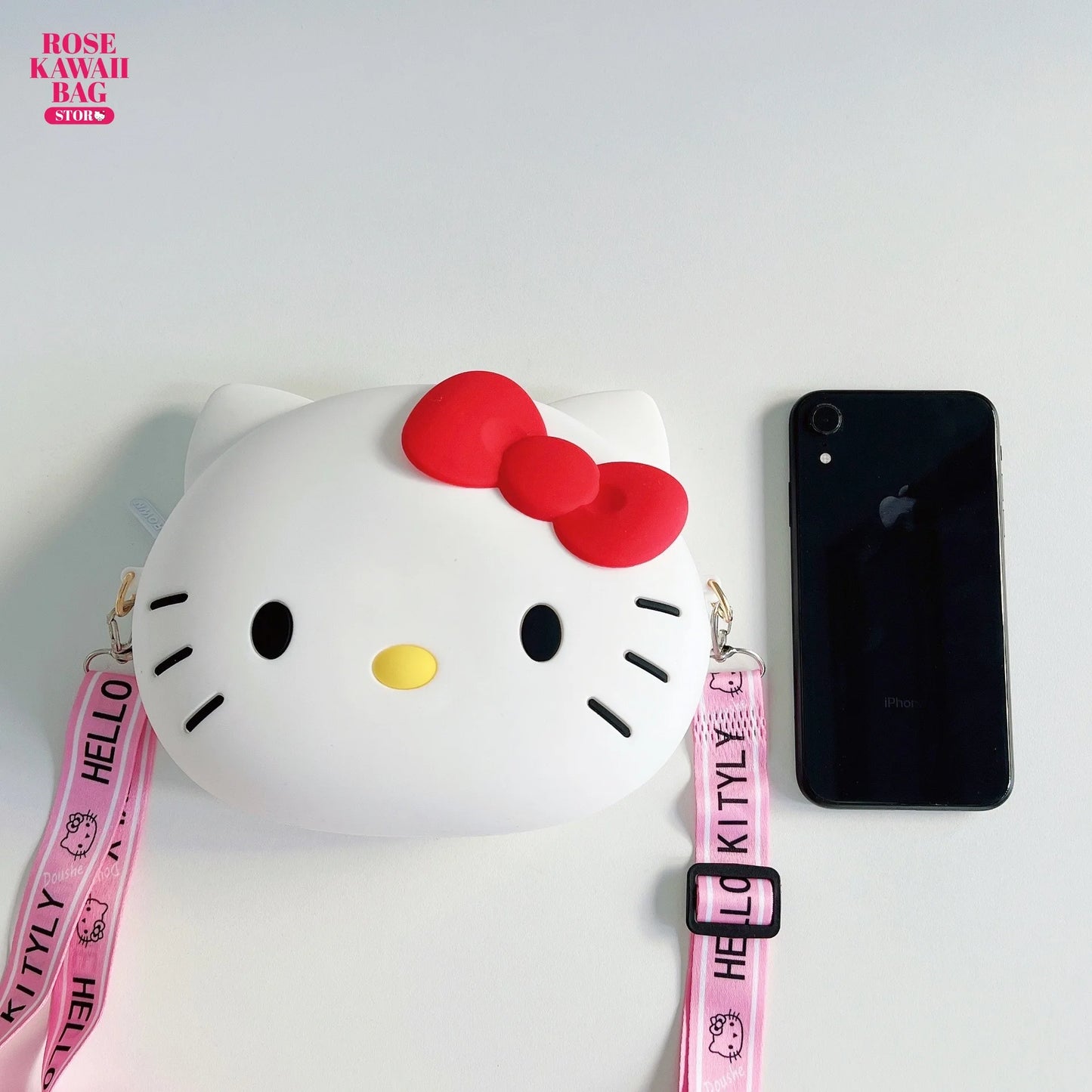 Hello Kitty Silicone Shoulder Bag