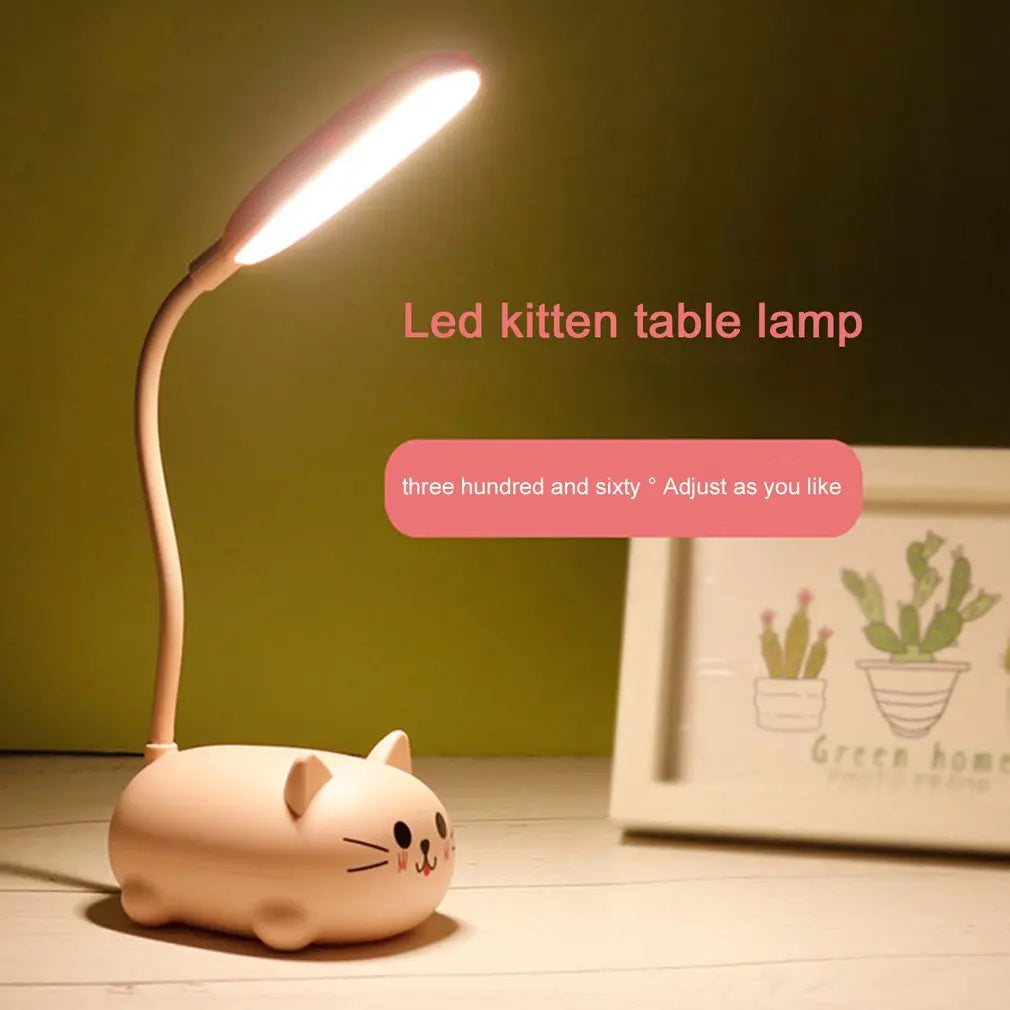 Adjustable Kawaii Pet Cat Night Light USB