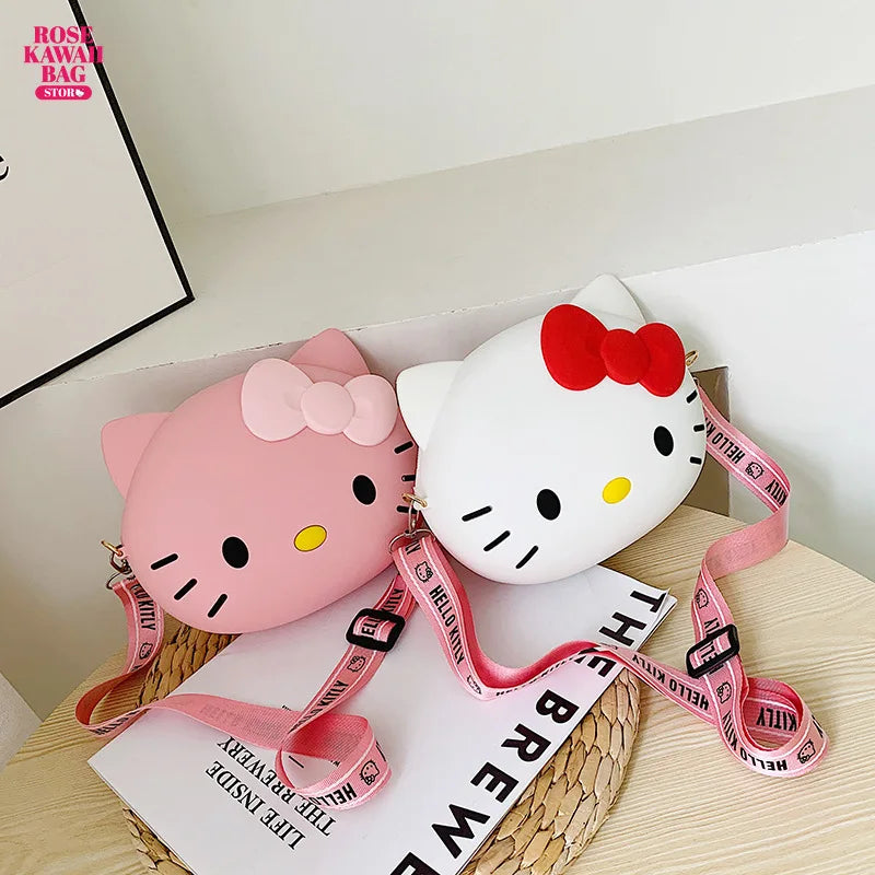 Hello Kitty Silicone Shoulder Bag