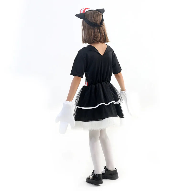 Cat in The Hat Halloween Costume Kids