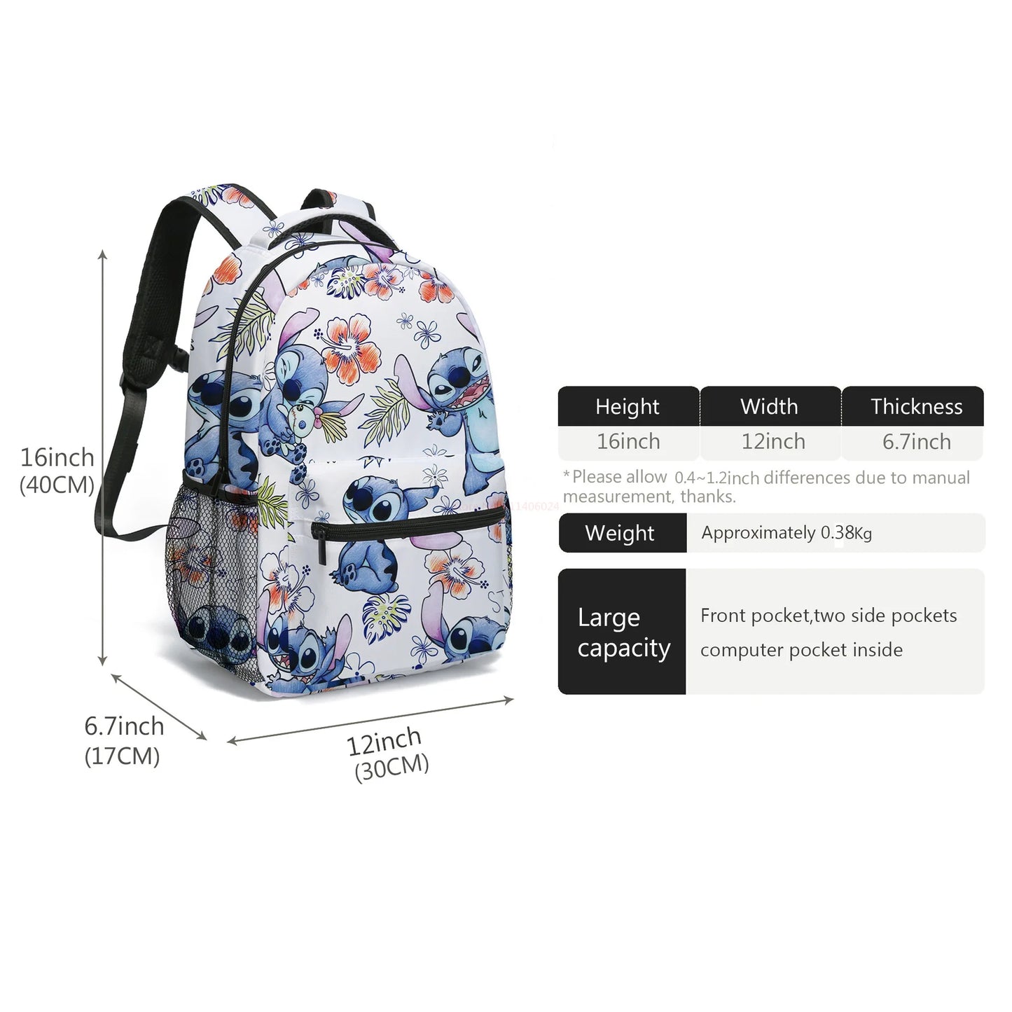 Disney Stitch Series Schoolbag