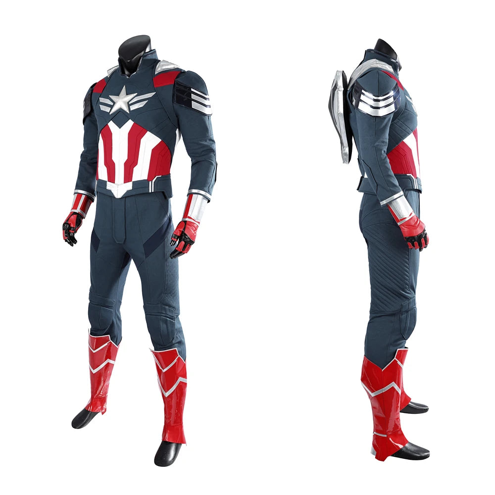 Captain America Marvel High Quality Cosplay Costumes