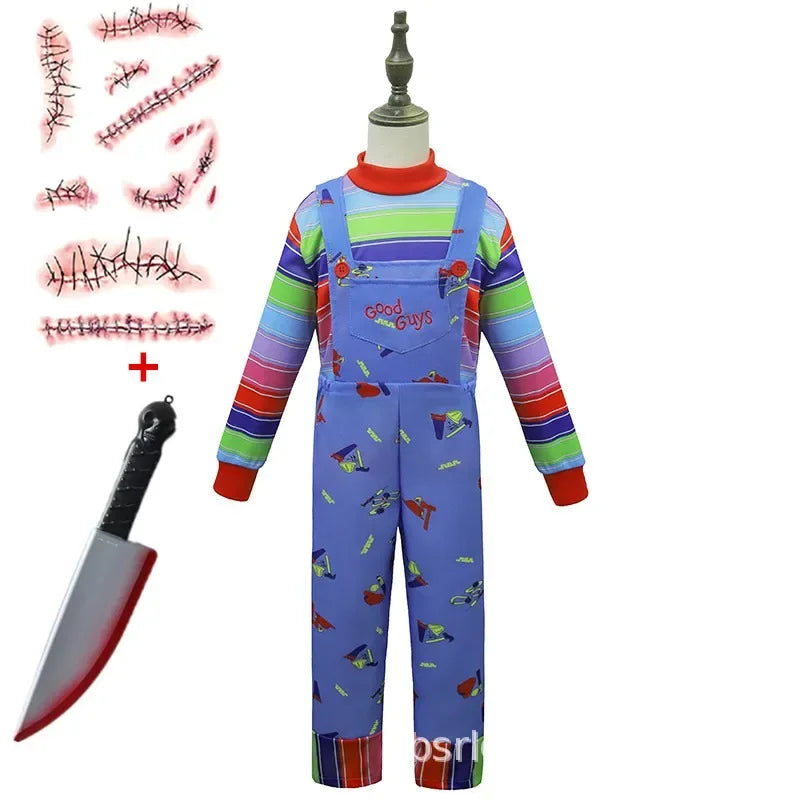 Chucky Halloween Costume Set