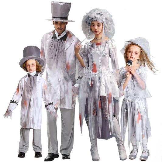 Creepy Zombie Family Halloween Costume