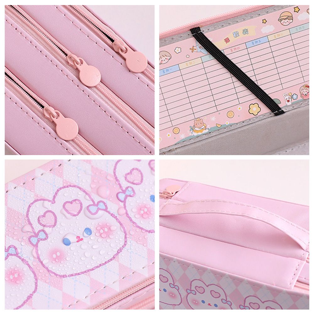 Kawaii Double Layer Pencil Case